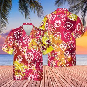 Large Dice - Dragonfire Red